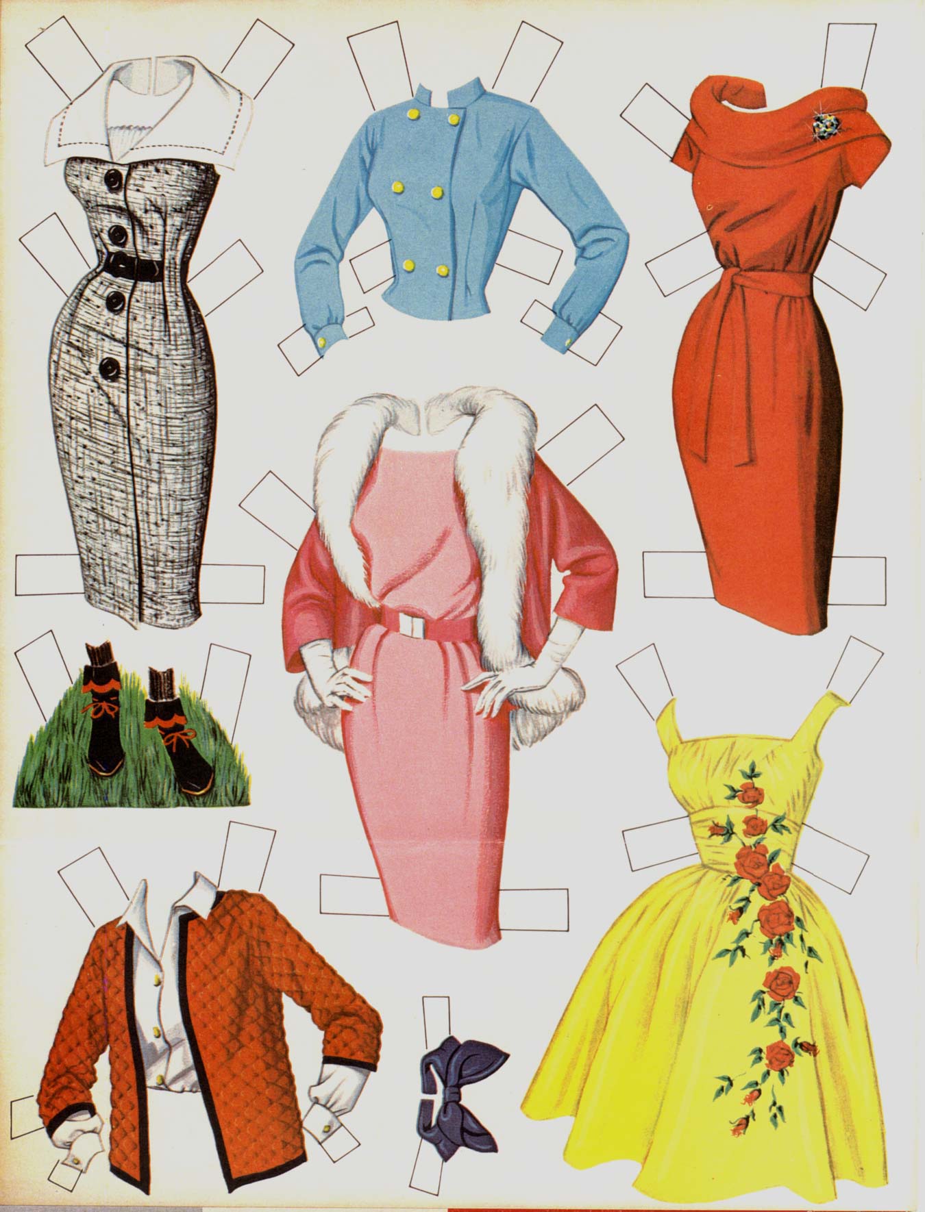 paper clothes for dolls