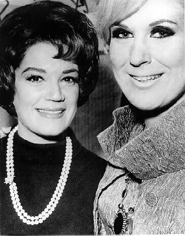 with Dusty Springfield