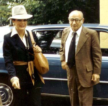 Connie and George Scheck in Germany, 1978