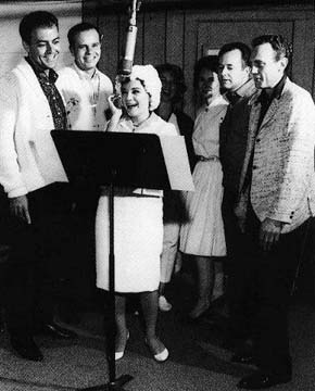 Connie with Jordanaires