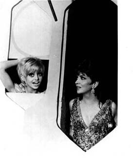 Gina with Goldie Hawn