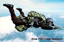 HALO jumper from an FXC Corp. brochere