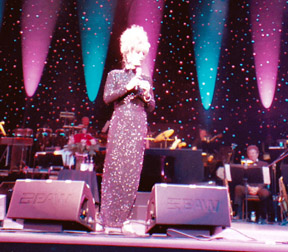 Kenny Kerr opening act at Connie Francis Las Vegas concert