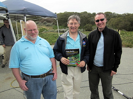 me with Michael NE6RD and Michael KF6WRW at Marina airport