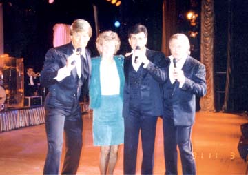Gina with The Lettermen